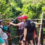 entering jomblang cave