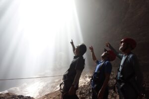 jomblang cave ray of light