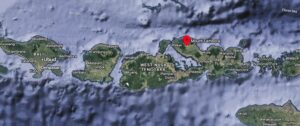 Mount Tambora map