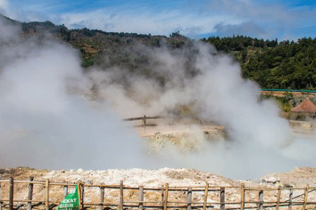Dieng plateau